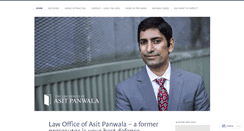 Desktop Screenshot of panwalalaw.com